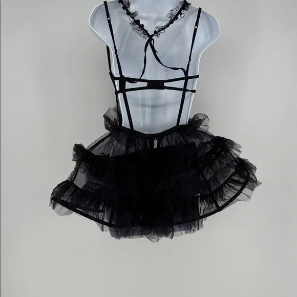 Victoria's SecretDesignerCollection Black Tutu Dress Costume - armafbd.com